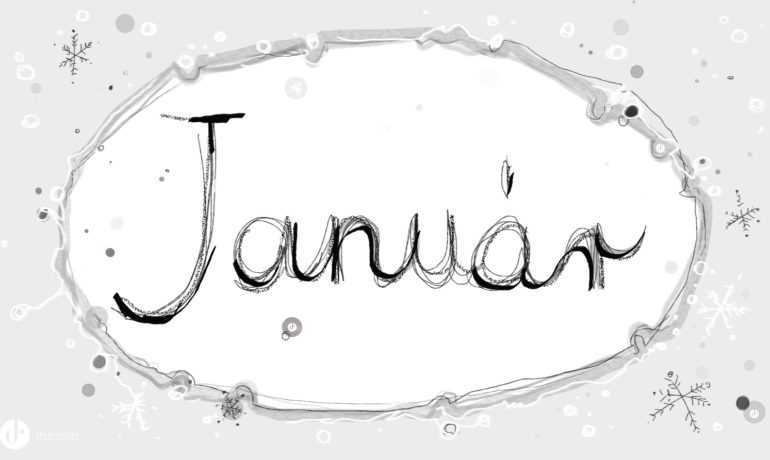 Január